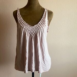 BANANA REPUBLIC Women's Pink Sleeveless Top